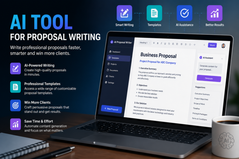best AI tool for proposal writing in 2026.”